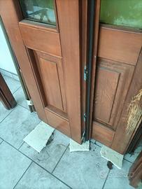 Porta ingresso due battenti  