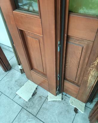Porta ingresso due battenti  