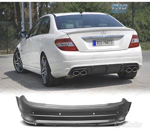 PARAURTI POSTERIORE MERCEDES W204 07-14 LOOK AMG P