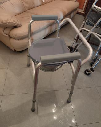 sedia wc per anziani, nuova,mai usata,