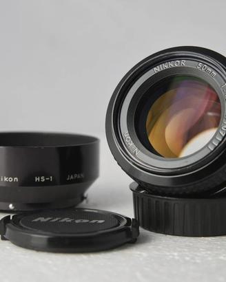 OBIETTIVO NIKON NIKKOR 50 MM F. 1,4 AI E PARALUCE