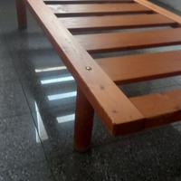 Letto singolo in legno massello 190 × 80