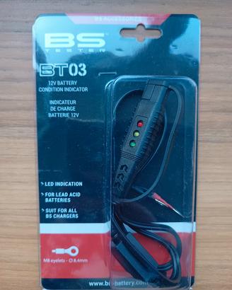 Cavo BT03 12V SAE con Indicatore di Carica a LED