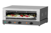 Tostiera/salamandra GN2/3 con resistenze ceramiche