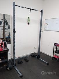 Half rack per trazioni e supporto bilanciere