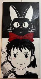 Quadro su tela Kiki consegne a domicilio