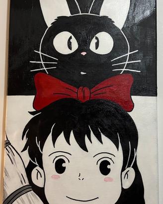 Quadro su tela Kiki consegne a domicilio