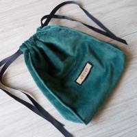 Gucci Custodia Pochette Sacca in Velluto