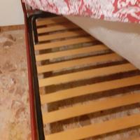 Letto singolo in rattan