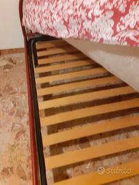 Letto singolo in rattan