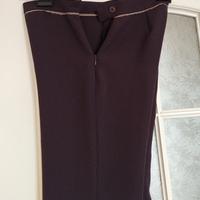 Pantaloni eleganti donna nuovi colore viola 