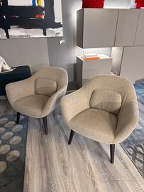 Coppia Poltrone Mad Chair Poliform