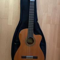 Chitarra classica elettrificata