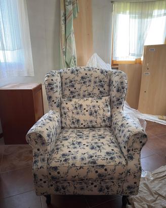 Poltrona Poltronesofà floreale