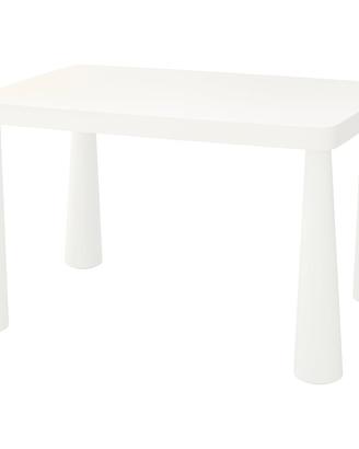 Tavolo + 2 sedie per bambini colore bianco
