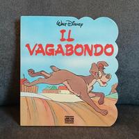 Libro bambini vintage Il vagabondo, DIsney 1988