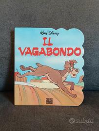 Libro bambini vintage Il vagabondo, DIsney 1988