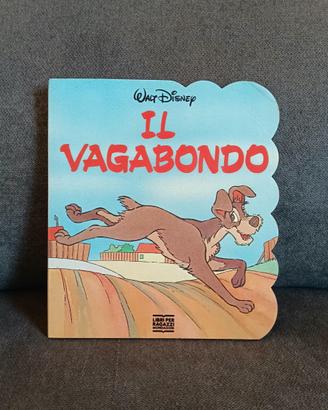 Libro bambini vintage Il vagabondo, DIsney 1988