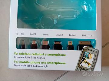 6 Adattatori e cavo Usb