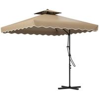 Ombrellone da giardino + 4 Mattonelle base OMAGGIO