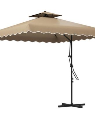 Ombrellone da giardino + 4 Mattonelle base OMAGGIO