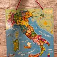 puzzle italia magnetico