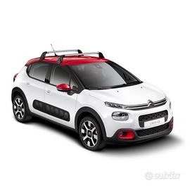 2 BARRE DEL TETTO TRASVERSALI CITROËN C3 III