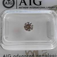 Diamante naturale 0.51ct G VS1 in blister
