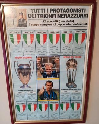 poster vintage incorniciato 