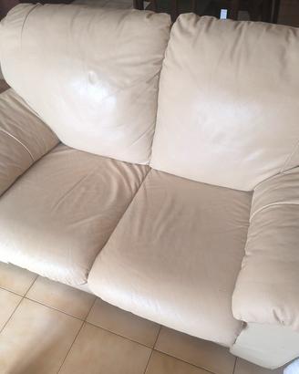 Divano in ecopelle 2 posti 