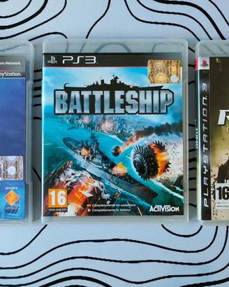 Giochi PS3 Gran Turismo 6, Tomb Raider, Battleship