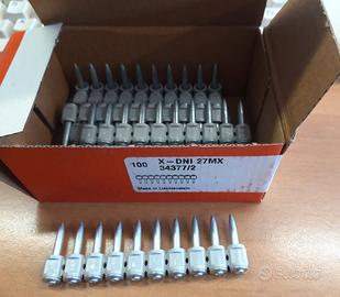 CHIODI X-DNI  27 MX PER INCHIODATRICE