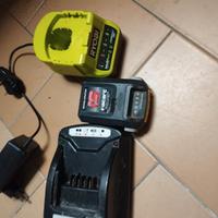 batteria e caricabatterie Is instart ryobi 