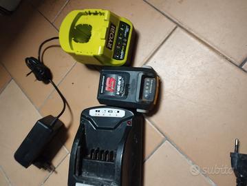 batteria e caricabatterie Is instart ryobi 