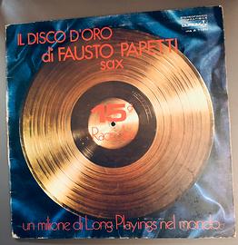 Vinile Fausto Papetti sax (15” raccolta)