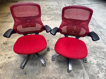 KNOLL GENERATION SEDIA UFFICIO ERGONOMICA