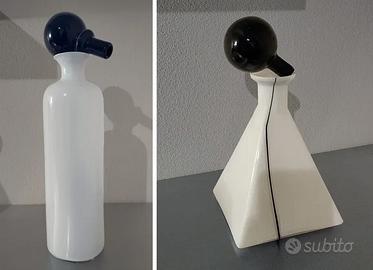 Set Olio e Aceto in Vetro Acidificato, Murano