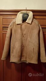 Giaccone vero montone, uomo, taglia 52