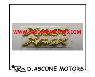 Coppia adesivi Xmax 125 250 400 Oro
