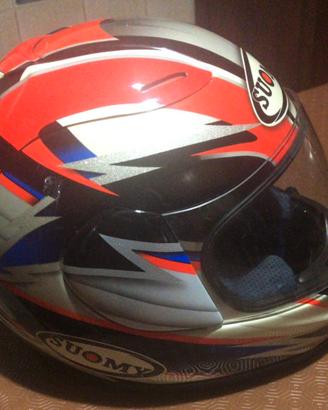 Due Caschi integrali moto Suomy e Ducati Corse