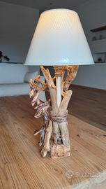 Lampade con i legni di mare 🌊💡
