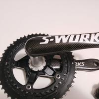 Guarnitura S works 53 39 carbonio