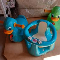  Kit 2 vasini + seggiolino doccia