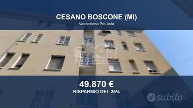 Immobile in asta di 52 m² a Cesano Boscone