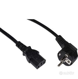 A - 5 Cavi per alimentazione PC Stampanti Monitor