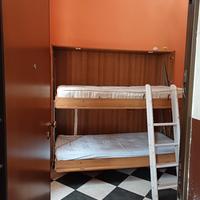 Letto castello a scomparsa