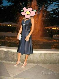 Abito elegante vestito con inserti bijoux