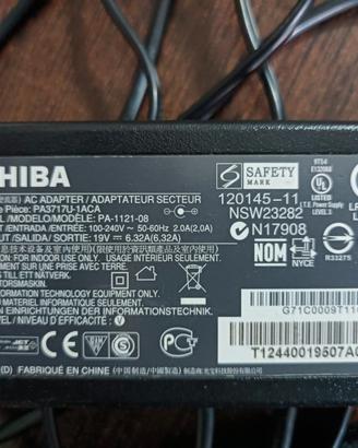 Toshiba alimentatore Notebook PC NSW23282