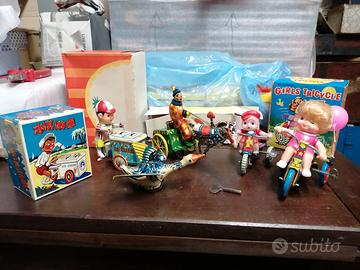 Giocattoli di latta funzionanti