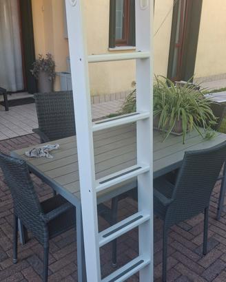 Scala letto soppalco Ikea Smastad 182x40